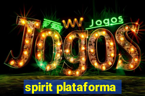 spirit plataforma